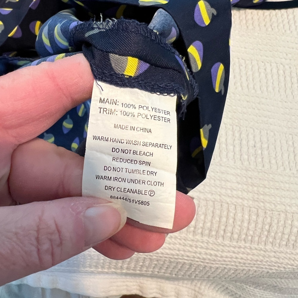 Anthropologie Hi There Karen Walker Dress Size 8 Retro Print Shift Midi Mini - Picture 6 of 12